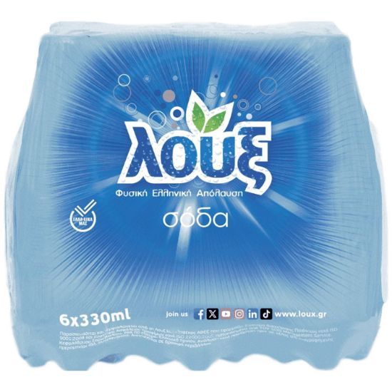 ΛΟΥΞ σόδα PET 6x330ml
