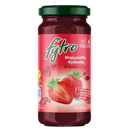 FYTRO μαρμελάδα φράουλα 280g