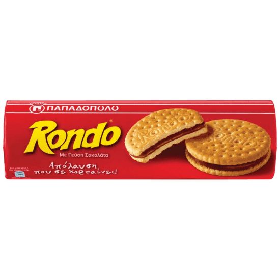 ΠΑΠΑΔΟΠΟΥΛΟΥ μπισκότα Rondo σοκολάτα 250g