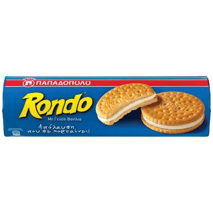 ΠΑΠΑΔΟΠΟΥΛΟΥ μπισκότα Rondo βανίλια 250g