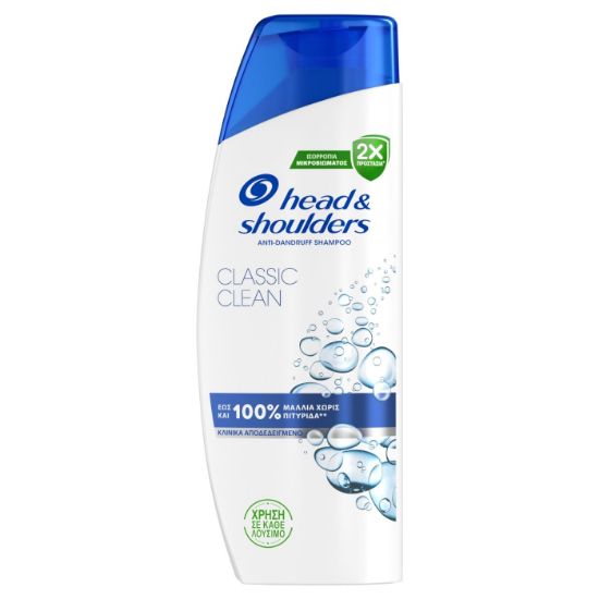 HEAD & SHOULDERS σαμπουάν Classic Clean 330ml