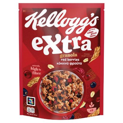 KELLOGG'S δημητριακά Extra με κόκκινα φρούτα 400g