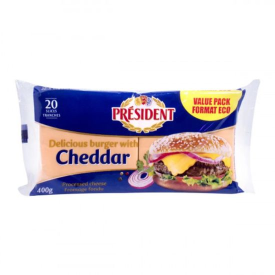 PRESIDENT CHEDDAR  400gr