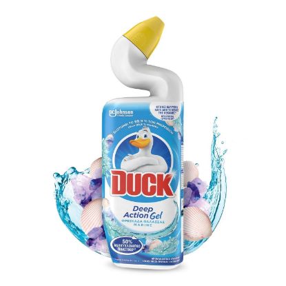 DUCK καθαριστικό gel λεκάνης τουαλέτας Deep Action Φρεσκάδα Θάλασσας 750ml