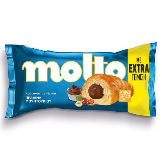 MOLTO κρουασάν πραλίνα 98g