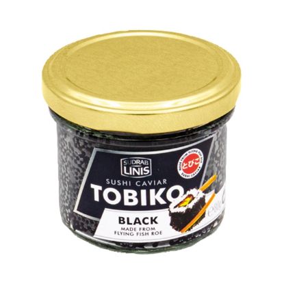 Αυγά χελιδονόψαρου ΤΟΒΙΚΟ μαύρα (80g)