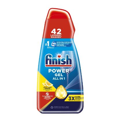 FINISH υγρό All In One Gel πιάτων λεμόνι 940ml