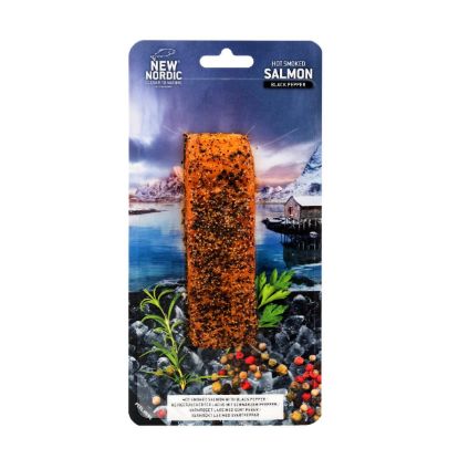 Καπνιστός σολωμός με πιπέρι (125g)