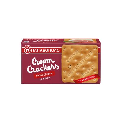 Κράκερς ΠΑΠΑΔΟΠΟΥΛΟΥ Cream Crackers πολύσπορα (195g)