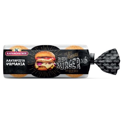 ΚΑΡΑΜΟΛΕΓΚΟΣ ψωμί μπέργκερ 6x480g