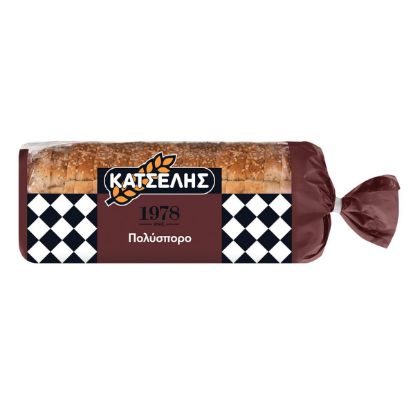 ΚΑΤΣΕΛΗΣ ψωμί πολύσπορο 500g