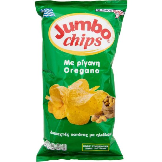 Πατατάκια JUMBO με ρίγανη χωρίς γλουτένη (50g)