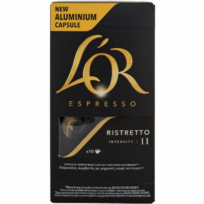 L'OR καφές Espresso Ristretto σε κάψουλες 10x5,2g