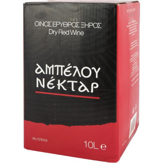 ΑΜΠΕΛΟΥ ΝΕΚΤΑΡ οίνος ερυθρός ξηρός 10lt