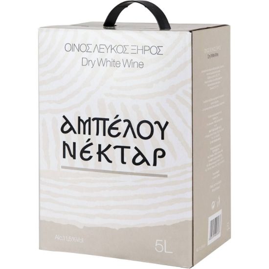 ΑΜΠΕΛΟΥ ΝΕΚΤΑΡ οίνος λευκός ξηρός 5lt