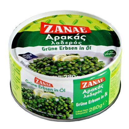 Κονσέρβα ΖΑΝΑΕ αρακάς λαδερός (280g)