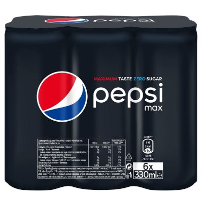 Αναψυκτικό PEPSI ΜΑΧ (6x330ml)
