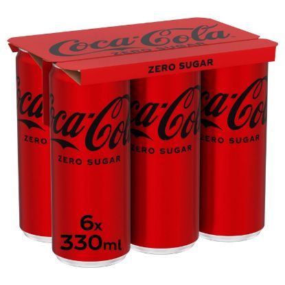 COCA COLA Zero χωρίς ζάχαρη 6x330ml