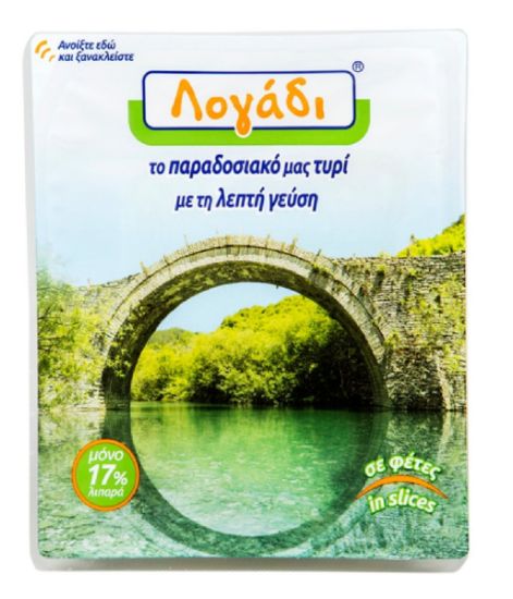 ΛΟΓΑΔΙ ΗΠΕΙΡΟΣ τυρί ημίσκληρο σε φέτες 180g