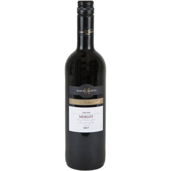 Οίνος ερυθρός MARCEL MARTIN MERLOT ξηρός (750ml)