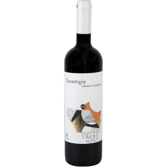 Οίνος ερυθρός ΣΥΝΑΣΤΡΙΑ cabernet sauvignon ΖΑΧΑΡΙΑΣ ξηρός (750ml)