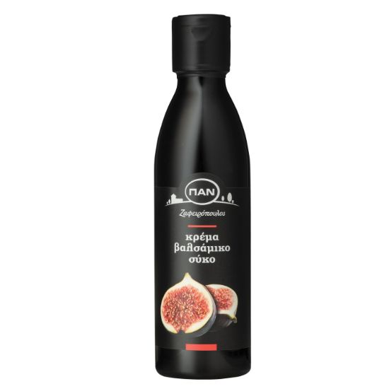Ξύδι ΠΑΝ βαλσάμικο κρέμα με σύκο (250ml)