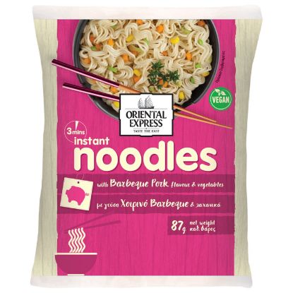 Noodles ORIENTAL EXPRESS χοιρινό και barbeque 3' (87g)