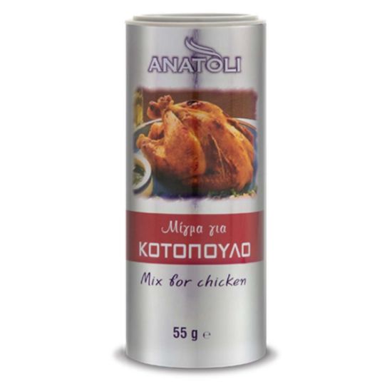 ΑΝΑΤΟΛΗ Μπαχαρικό μείγμα για κοτόπουλο (55g)