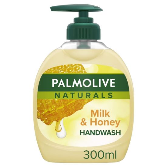 PALMOLIVE κρεμοσάπουνο Naturals μέλι & γάλα υγρό αντλία 300ml