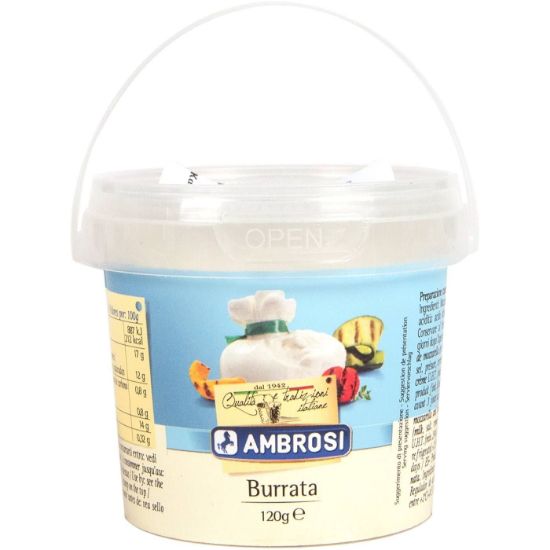 Τυρί AMBROSI mozzarella burrata (120g)