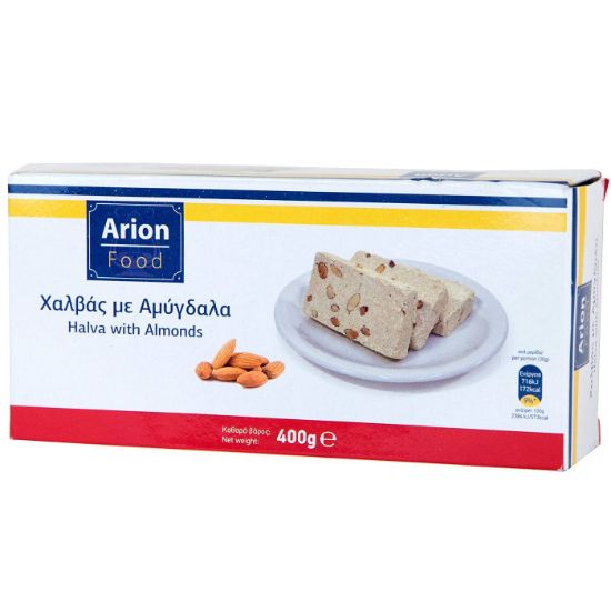 ARION FOOD χαλβάς με αμύγδαλο χωρίς γλουτένη 400g