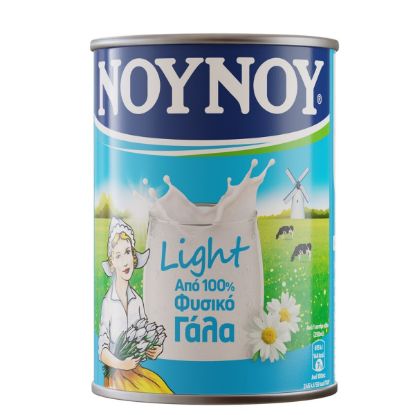 Γάλα ΝΟΥΝΟΥ εβαπορέ light (400ml)