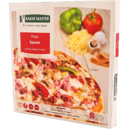 BAKER MASTER πίτσα  σπέσιαλ κατεψυγμένη 540g