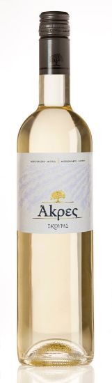 Οίνος λευκός Άκρες ΚΤΗΜΑ ΣΚΟΥΡΑ ξηρός (750ml)