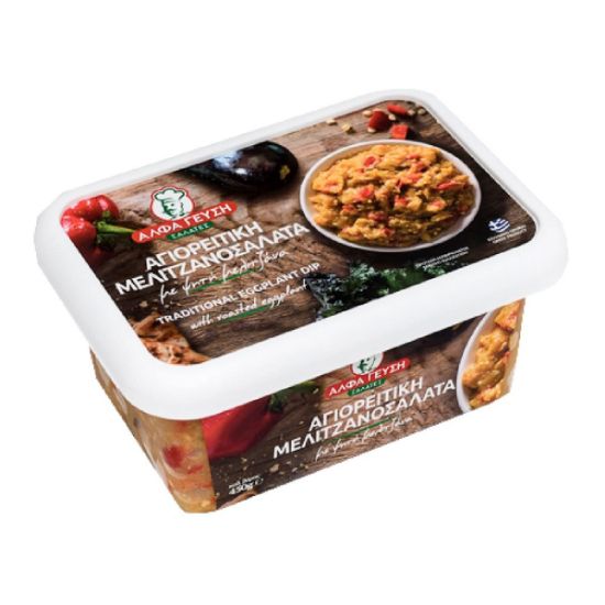 Μελιτζανοσαλάτα ΑΛΦΑ ΓΕΥΣΗ Αγιορείτικη (450g)