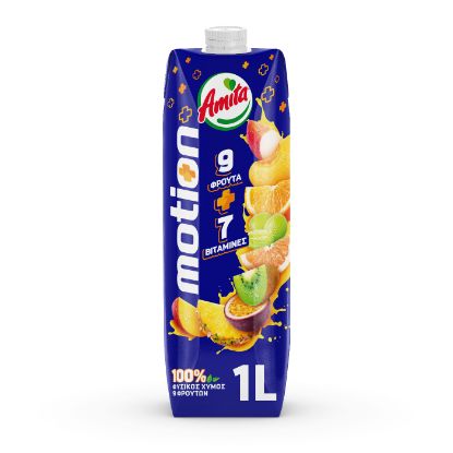 AMITA Motion φυσικός χυμός 9 φρούτων 1lt