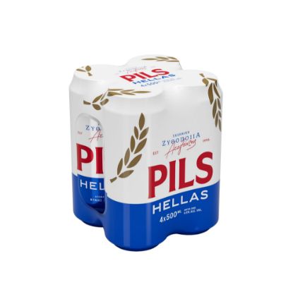 PILS HELLAS μπύρα 4x500ml