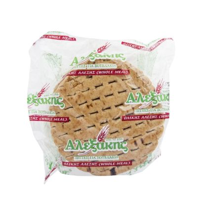 ALEXAKIS whole wheat pita No.17 10 pcs.