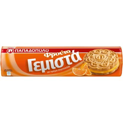 PAPADOPOULOU stuffed cookies with orange (200g)