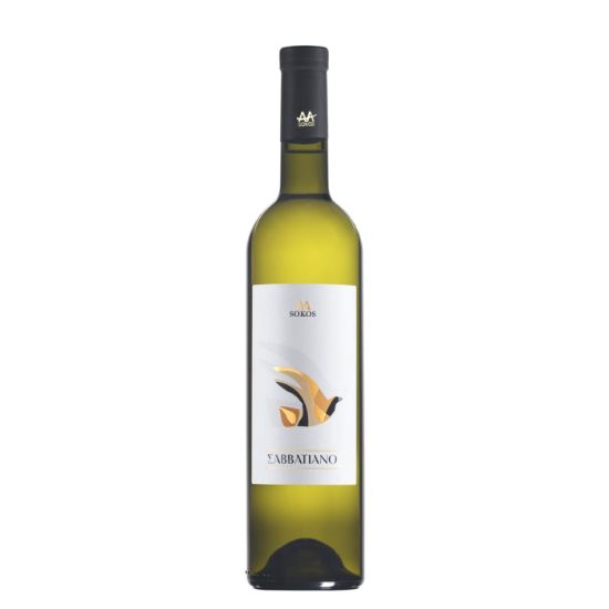 Sabbatian Amelones winery white wine Sokos dry (750ml)