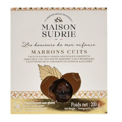 Whole cleaned imported chestnuts 200g