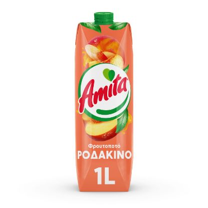 AMITA peach fruit drink (1lt)
